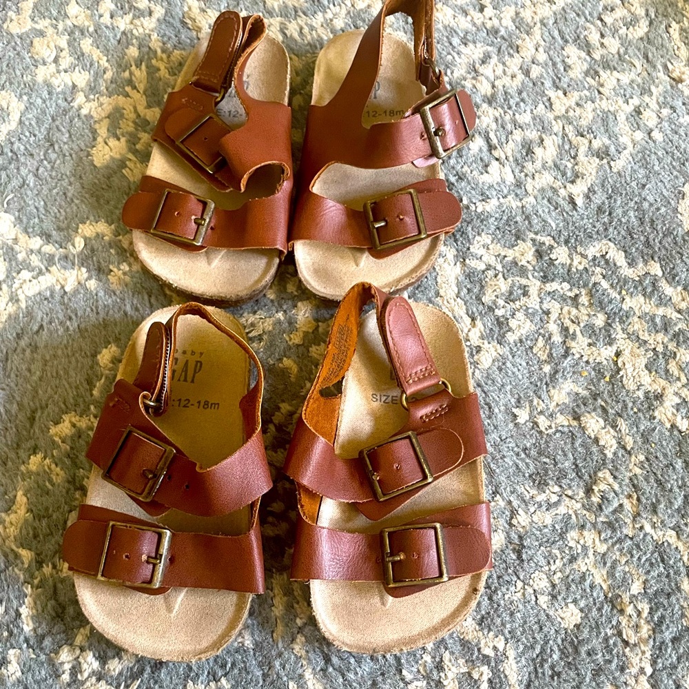 Baby Gap sandals (2 pair)